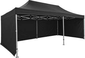 Párty stan 8x4 Profi hexa, Čierna