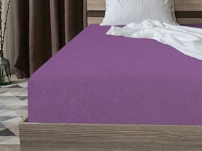 Froté plachta PREMIUM fialová 180x200 cm
