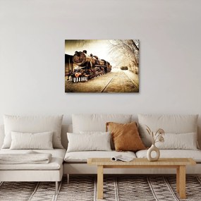 Obraz - Historická lokomotíva (70x50 cm)