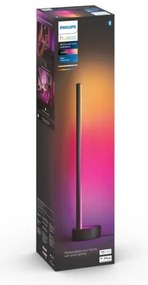 Philips - LED RGB Stmievateľná stolná lampa Hue LED/12W/230V 2000-6500K čierna