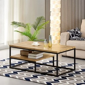Autronic BONTEC Konferenčný stolík 110x60cm, mdf, dub, AHG-268 OAK Farba: Prírodné