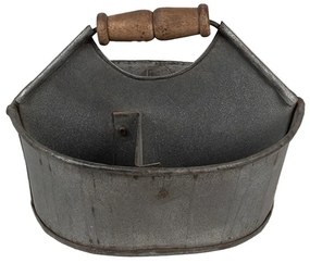 Zinkový antik plechový box na kvety alebo dekorácie - 20*18*16 cm