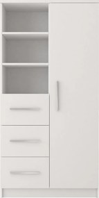 Regál ORVILLE - biely