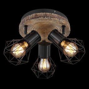 Globo 54017W-3 - Bodové svietidlo PRISKA 3xE27/60W/230V