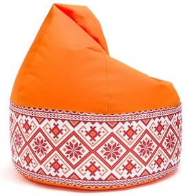 Sedací vak Viper Outdoor Folk – pohodlie s ľudovým štýlom do interiéru aj exteriéru Farba: Folk 1 - M2 modrý