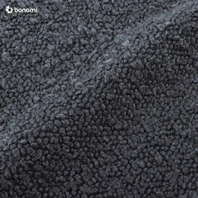 Tmavosivá rohová pohovka z textílie bouclé (ľavý roh) Molino – Micadoni Home