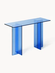 Sklenený konzolový stolík Anouk