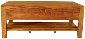 furniture-nabytek.cz - Konferenčný stolík drevený z masívu palisander 110x60x45