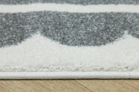 Koberec Lima M138A svetlosivý / krémový