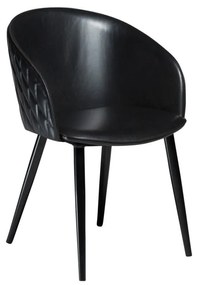 Čierna koženková stolička DAN-FORM Denmark Dual