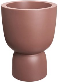 Kvetináč Pure Coupe Rosy hnedý 41x58 cm