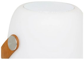 LED prenosné vonkajšie svietidlo s časovačom a reproduktorom na USB ø 18 cm Cardiff – House Nordic