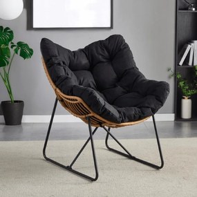 PROXIMA.store - Relax­­ačné kreslo FIN FARBA: sivá