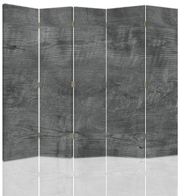Gario Paraván Sivé drevo Rozmery: 180 x 170 cm, Prevedenie: Klasický paraván
