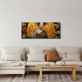 Obraz - Japonská dáma (120x50 cm)