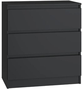 Komoda Malwa M3 čierna