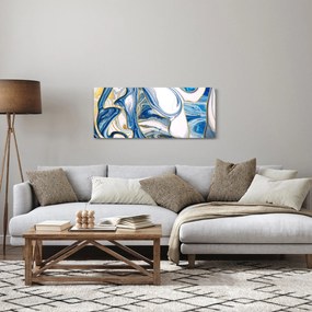 Obraz - Vlny z mramoru (120x50 cm)