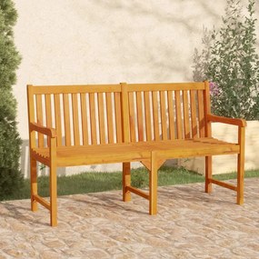 vidaXL Záhradná lavička 150 cm masívne akáciové drevo