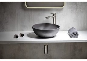 Sapho - Umývadlo na dosku FORMIGO pr. 39 cm betón/antracit