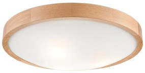 Lamkur Stropné svietidlo OAK SLIM 3xE27/60W/230V dub ø 47 cm LD-PD-8.3 DĄB