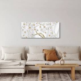 Obraz - Strom so zlatým dekorom (120x50 cm)