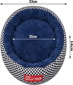 Pelech pre psa / mačku M - Šachovnica