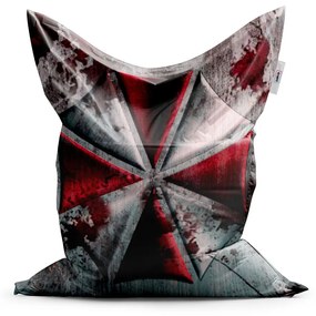 Sablio Sedací vak Resident Evil Umbrella Corporation Steel - 150x100 cm