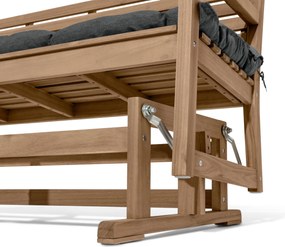 Hojdacia záhradná lavička, cca 150 cm