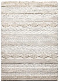 Diamond Carpets koberce Ručne viazaný kusový koberec Winter DESP P88 Mohair White - 160x230 cm