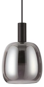 Ideal Lux Coco svietidlo, čierna-dymová Ø 15 cm