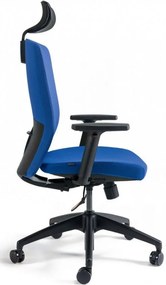 OFFICE PRO bestuhl -  OFFICE PRO bestuhl Kancelárska stolička J2 ECO BLACK SP modrá