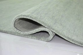 Asra Ručne všívaný kusový koberec Asra wool light grey - 160x230 cm