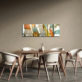 Obraz - Surfovacie dosky (s hodinami) (90x30 cm)