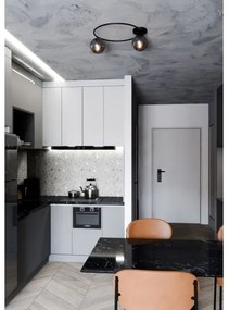 Stropné svietidlo SOPRA 2xE14/10W/230V čierna