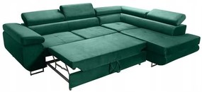 Moderno Meble Pohodlná rohová sedačka Avesta s opierkami hlavy