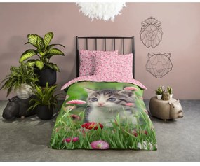 Bavlnené detské obliečky na jednolôžko 140x200 cm – Good Morning