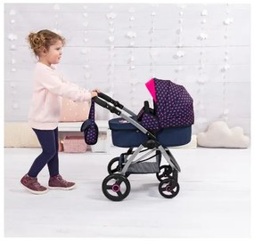 Bayer Design Kombinovaný kočík pre bábiky City Max (modrá)  (100378301)