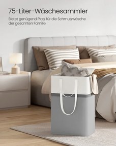 Set dvoch košov na bielizeň 2x75L LCB208G02