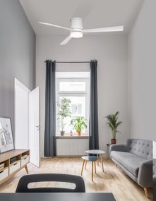 Stropný ventilátor Silky 13.2 biele s diaľkovým ovládaním