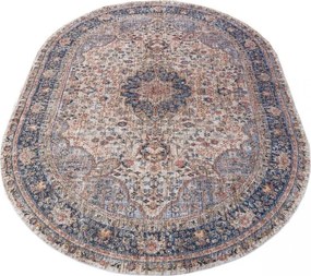 DC Koberec Kentucky 572 ovál modrá Rozmer: 200×290 cm