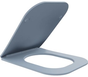 Mexen Teo, toaletné WC sedadlo s pomalým zatváraním, duroplast, šedá-modrá matná, 39840069