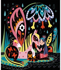 Atelier Maxi - vyškrabovacie obrázky kone a jednorožce