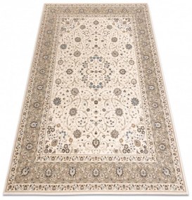 Vlnený kusový koberec Nain krémový 80x150cm