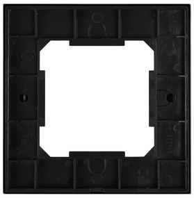 Elhard Sklenený jednoduchý rámček Royal Glass Elegant, čierny YE3101B