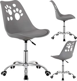 Otočná kancelárska stolička Springos HF0041 - sivá