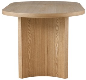 Oválný jídelní stůl Portofino 180 cm jasan