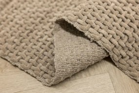 Kúpeľňový koberček MOKO svetlohnedý