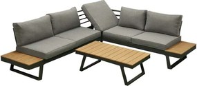 Doppler LIVORNO LOUNGE rohová záhradná súprava - VYSTAVENÝ TOVAR (N467)