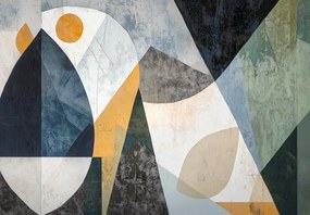 Fototapeta - Prírodná geometrická abstrakcia I. (147x102 cm)