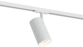 Moderný reflektor biely pre 1-fázový koľajnicový systém vrátane LED - Iconic Mark